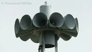 Federal Signal STH-10 Siren Test | 2 Minute Fast Wail | Jamestown, OH | 2/6/23