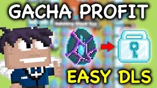 PROFIT DLS IN 7 MINUTES ! DRAGON EGG GACHA PROFIT ! | Growtopia
