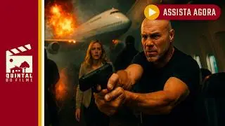 Avi&atilde;o &eacute; sequestrado e s&oacute; RANDY COUTURE pode salv&aacute;-lo em RESGATE NAS ALTURAS 💥 MELHOR FILME DE A&Ccedil;&Atilde;O
