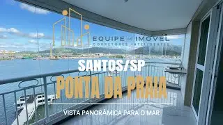 Apartamento com Vista Espetacular para o Mar na Ponta da Praia - Ref. 148089
