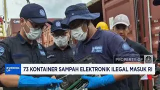 73 Kontainer Sampah Elektronik Ilegal Masuk RI