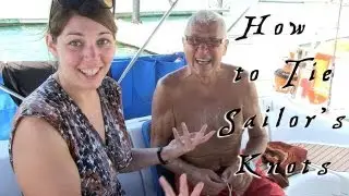 Sailing the Caribbean - How to tie the 3 most important sailing knots