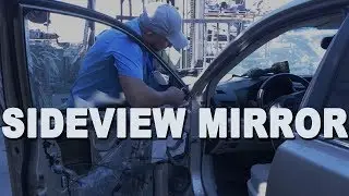 How To Remove a Driver Door Side View Mirror - 2010 Subaru Outback