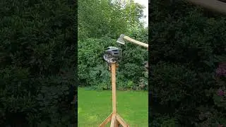 Destruction Of Old Bike Helmet #messer #axe #maces