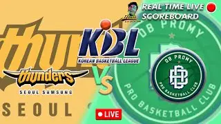 🔴KBL LIVE SEOUL SAMSUNG THUNDERS VS WONJU DONGBU PROMY KOREAN BASKETBALL LEAGUE 01-04-26