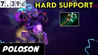 Poloson Bane Hard Support - Dota 2 Patch 7.39d Pro Player gameplay
