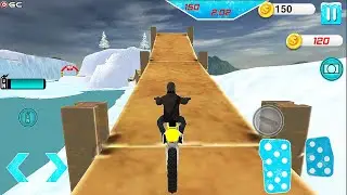 Offroad Snow Bike Driver 2K20 - Stunt Bike Racing - Android GamePlay #3