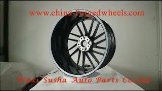 SS racing 1 piece monoblock forged wheels