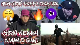 CHRIS WEBBY JUST TOE TAGGED THE BEAT! | Chris Webby - Humble Giant [REACTION!!!] #rap #reaction