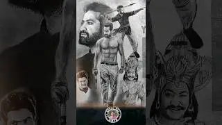 Jr NTR PencilSketch ( M Kesav Arts ). #jrntr #jrntrfans