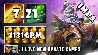 [Alchemist] Fast Farming Guides 12Min Radiance 1.1k GPM New Update Camps FullGame Dota 2 7.21