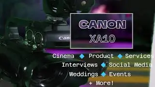 Displaying Canon XA10 For Videography + Video Editing + Photography N More - #edmonton  #canon  #ai