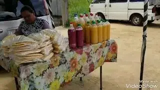 Vlooien markt/flea market  in Suriname september 2017