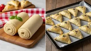 Homemade puff pastry samsa: A simple recipe for Oriental pastries!