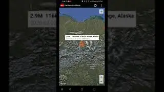 2.9 Earthquake Arctic Village, Alaska 3-22-20