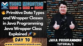🔥 Primitive Data Types and Wrapper Classes in Java | Java Wrapper Class Explained 🚀 ✨