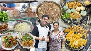 Lạ lắm XE BỘT CHIÊN THỊT BÒ VÀ SƯỜN của Gia Đình Người Hoa cứ chiều chiều là khách ngồi chật kín