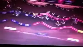 Nick Wey Crash AMA Supercross Indianapolis 2012