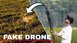 How Yo Fake a drone shot | how to shoot fake drone video on smartphone 🔥