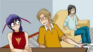 Living with HipsterGirl and GamerGirl - TERRAPLANISMO [FAN ANIMATION]