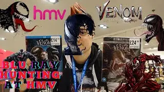Blu Ray Hunting at HMV Venom Release Day !!!!! First Blu Ray Hunt of 2022