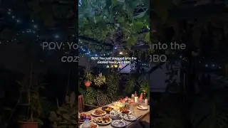 POV: You just stepped into the dreamiest backyard BBQ 🔥🍖