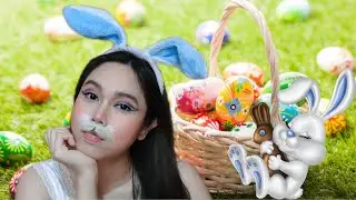 Easter Bunny Makeup Look | Simple Creative Makeup