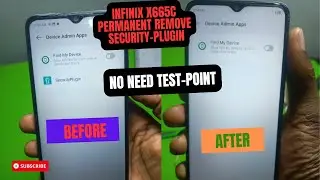Infinix X665C Security-Plugin Permt Remove🔥 || 👉No Need Test Point🔥