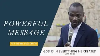 POWERFUL MESSAGE TO START YOUR YEAR | THE MAN AT REDEMPTION