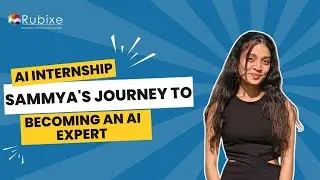 Sammya's Internship Journey | Django Video to Text Converter | Rubixe