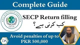 SECP Annual Return Filing for New Companies | Complete Guide
