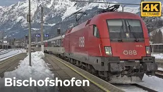 Österreichisch Züge Vlog #258 - Bischofshofen Bahnhof 08.12.2023