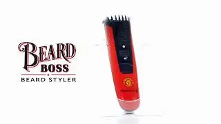 Remington Beard Boss Manchester United Edition Cordless Beard Trimmer MB4128 - Remington Europe