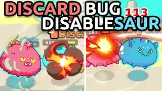 Disablesaur + Discard Bug - 2070 MMR S19 Gameplay | Axie Infinity
