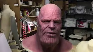 How to make the 1:1 life size Thanos bust.《复联3》1:1灭霸胸像制作花絮