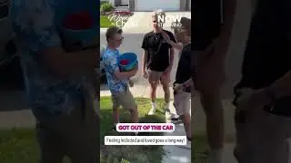 Watch his face when they invited him #heartwarming #kindness