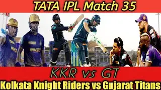 KKR vs GT Match prediction Match 35  Gujarat vs Kolkata Match winner prediction  23 April