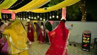 Enjoy this beautiful moment ✌️🙈 #enjoyment #rajputiswag #wedding #devarkishaadi  #bhabhis&devars 