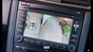 Porsche 911 Retrofitted 360 Degree Surround View Camera System
