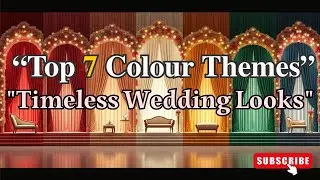Top 7 Wedding Colour Themes That Never Go Out of Style | Golden Decor