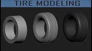 Tire Modeling | In 3ds Max Tutorial