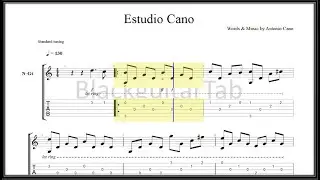Classical Guitar Songs: Estudio Cano (Antonio Cano)