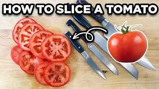 How to Slice a Tomato for Burgers & Sandwiches When Your Knife SUCKS