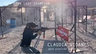 Claudia Vidanes | 2019 Surefire World Multigun, 2x4 Open Lady Champion