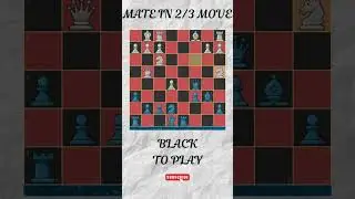 2/3 move checkmate 🤔 #chess #shorts  #riddles