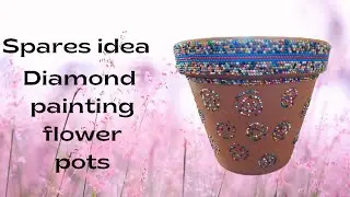 diamond painting spares idea. flower pots 2