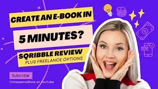Create an eBook in 5 Minutes? Sqribble Review - Plus Freelance Opportunities and Options with eBooks