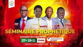 Deuxième jour du séminaire prophétique Prophète Emmanuel NDZOMA 28 05 2024