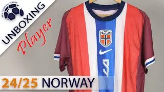 Norway Home Jersey 24/25 Haaland (GmKits4) Player Version Unboxing Review