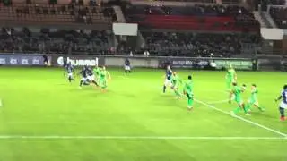 Rc Strasbourg vs Marseille Consolat Part 2 But Hors-jeux 73e L.Douniama 2015/2016 National